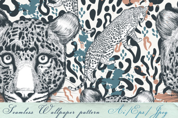 Animal Vector Print with Leopard Skin: Timeless Elegance Meets Modern Design Flexibility
