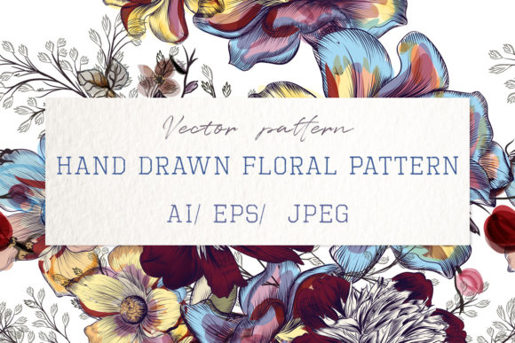 Beautiful Floral Vector Pattern Peony: A Versatile, High-Fidelity Design Resource