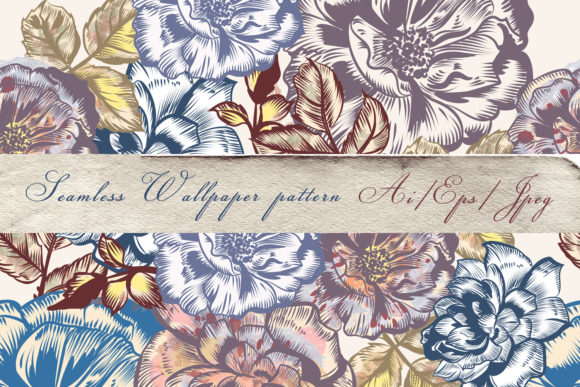 Fashion Rose Pattern Vintage Watercolor: A Timeless Design Resource for Discerning Creators