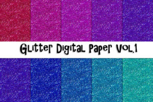 Glitter Digital Paper Vol.1: Elevating Visual Craftsmanship for Modern Creators