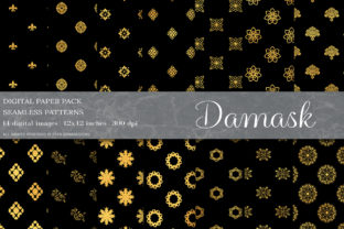 Gold Damask Digital Paper Damask Pattern: A Practical Guide for Designers and Crafters