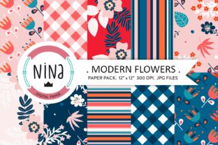 Modern Flower Digital Paper Floral: A Practical Guide for Designers and Crafters