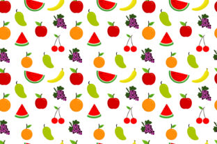 Seamless Pattern of Fruits: Vibrant, Versatile, and Timelessly Useful