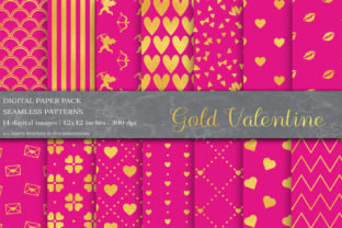Valentines Digital Paper for Real-World Creative Work